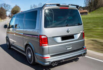 Volkswagen T6 2015–2024 DPT spojler (črna visok sijaj) fotografija 3