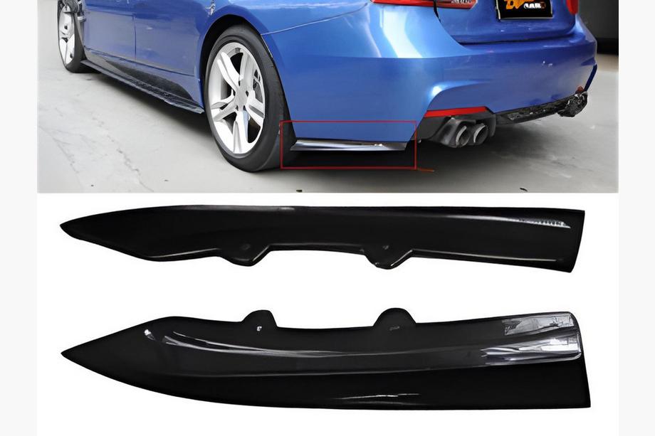 BMW serija 3 F30/F31 2012–2019 Zadnji FLAP dodatki DPT (črni sijaj) Image