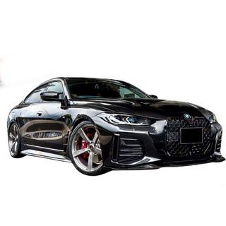 Sprednji lip spojler DPT V-2 (za G22/G23, sijaj črna) BMW serija 4 G22/23/26 2020– fotografija 4