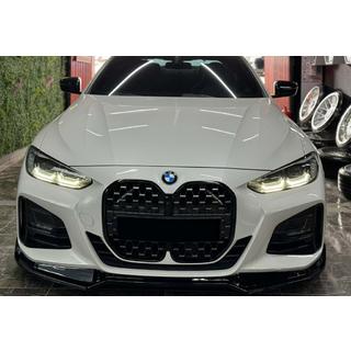 Sprednji lip spojler DPT V-2 (za G22/G23, sijaj črna) BMW serija 4 G22/23/26 2020– fotografija 3