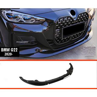 Sprednji lip spojler DPT V-2 (za G22/G23, sijaj črna) BMW serija 4 G22/23/26 2020– fotografija 1
