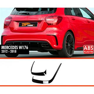 DPT pokrovi zadnjega spojlerja (črna visok sijaj) Mercedes A-сlass W176 2012–2018