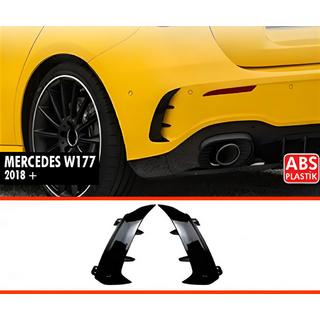 DPT pokrovi zadnjega spojlerja (črna visok sijaj) Mercedes A-class W177 2018–