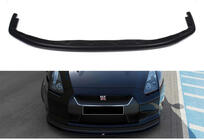 Nissan GT-R 2008–2025 DPT sprednji lip spojler (črna visok sijaj) fotografija 1