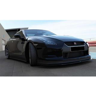 DPT sprednji lip spojler (črna visok sijaj) Nissan GT-R 2008–2025 fotografija 2