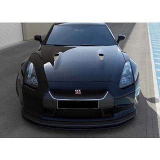 DPT sprednji lip spojler (črna visok sijaj) Nissan GT-R 2008–2025 fotografija 3