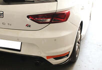 Seat Leon 2013–2020 Zadnji FLAP dodatki DPT (črni sijaj) fotografija 1