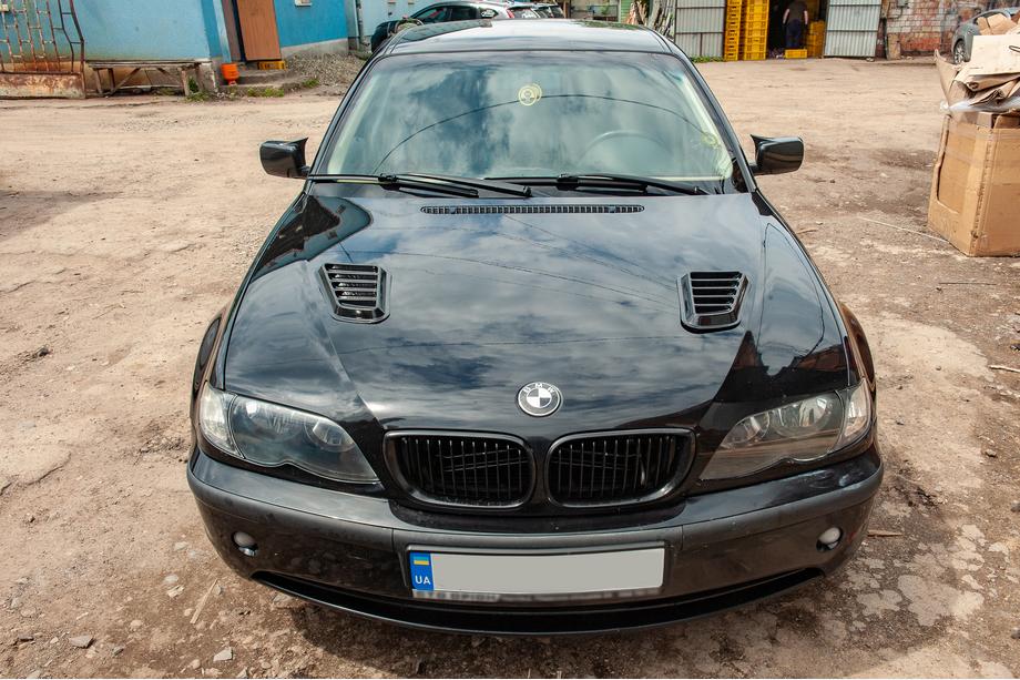 Univerzalne letvice za pokrov motorja DPT (2 kosa, črn visok sijaj) Fotografija 2