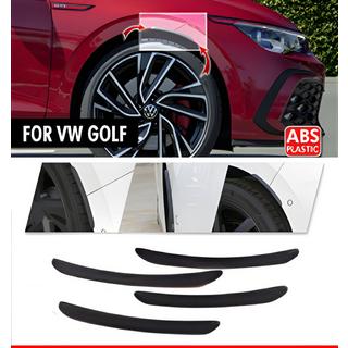 Obrobe blatniških lokov DPT (4 kosi, črne) Volkswagen Golf 7/E-Golf 2012–2020 fotografija 1