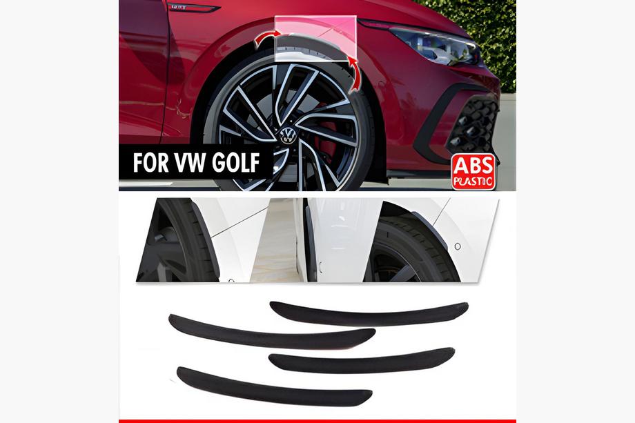 Volkswagen Golf 7/E-Golf 2012–2020 Obrobe blatniških lokov DPT (4 kosi, črne) Image