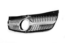 Mercedes Vito W639 2004–2014 Sprednja maska hladilnika Diamond Silver (2010-2014) fotografija 4
