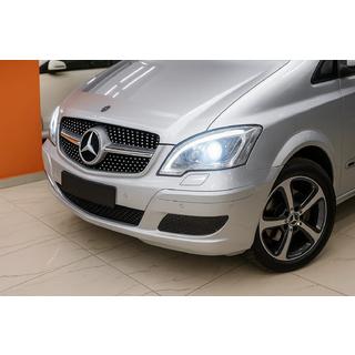Sprednja maska hladilnika Diamond Silver (2010-2014) Mercedes Vito W639 2004–2014 fotografija 1