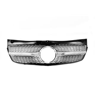 Sprednja maska hladilnika Diamond Silver (2010-2014) Mercedes Vito W639 2004–2014 fotografija 3
