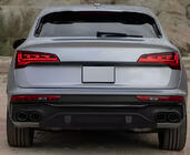 Audi Q5 2017–2025 Zadnji difuzor (2020-2024, z izpušnimi nastavki Black) fotografija 3