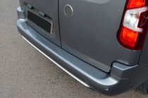Toyota Proace City 2016– Kromirana zaščitna letev zadnjega odbijača Omsa Line fotografija 8