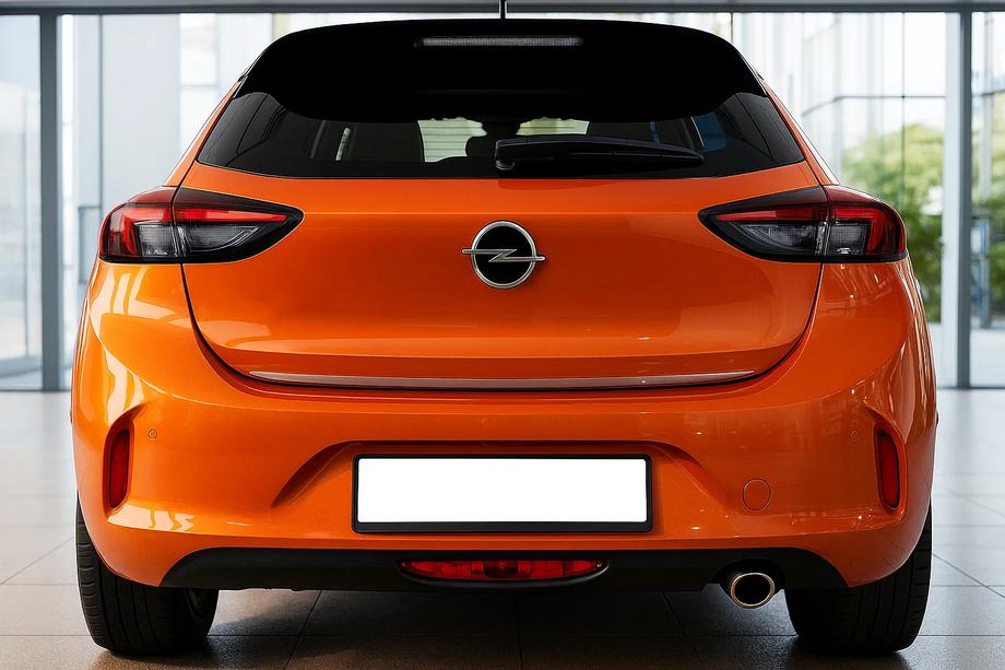 Opel Corsa F 2019– Zaščitna letev roba prtljažnika (nerjaveče jeklo) Image