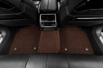 BMW serija 7 G11/G12 2015–2022 EVA avtomobilske preproge (za G12, rjave) fotografija 3