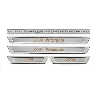 Univerzalne zaščitne letve pragov BMW M Performance V-1 (4 kos, nerjaveče jeklo) fotografija 2