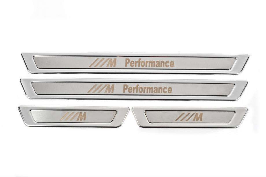BMW Univerzalne zaščitne letve pragov BMW M Performance V-1 (4 kos, nerjaveče jeklo) Fotografija 5