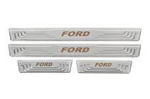 Ford Univerzalne zaščitne letve pragov za Ford V-2 (4 kosi, nerjaveče jeklo) fotografija 2