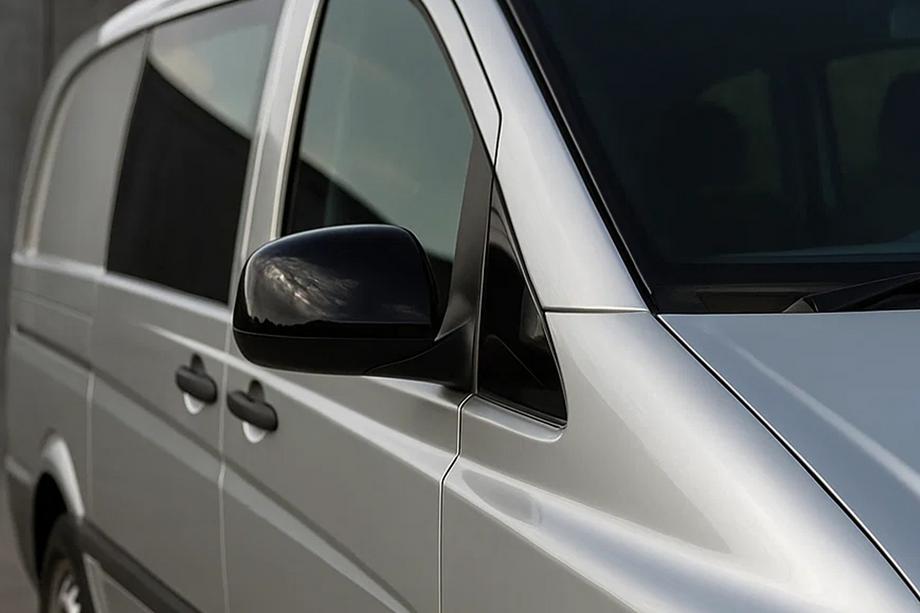 Mercedes Vito W639 2004–2014 Pokrovi ogledal črni (2004-2010, nerjaveče jeklo) Image