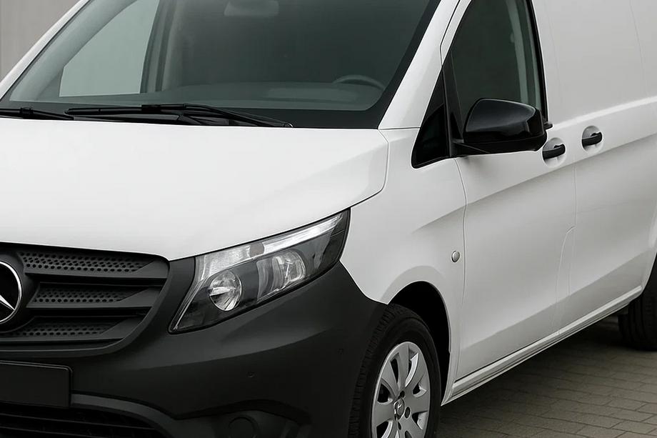 Mercedes Vito/V-razred W447 2014– Pokrovi ogledal črni (nerjaveče jeklo) Image