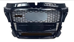 Audi A3 2003–2012 Sprednja maska RS-style V-2 (2008-2012, črna) fotografija 1