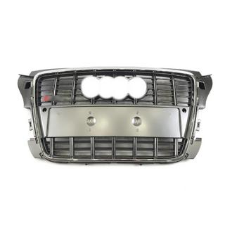 Sprednja maska S-style (2008-2012, siva s kromom) Audi A3 2003–2012 fotografija 2