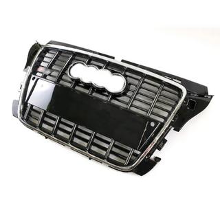 Sprednja maska S-style (2008-2012, črna s kromom) Audi A3 2003–2012 fotografija 2