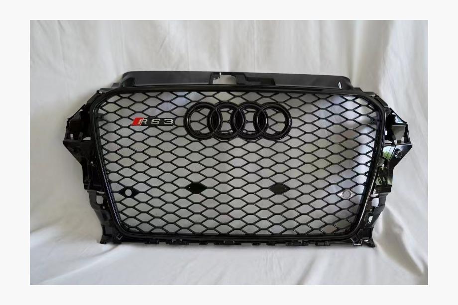 Audi A3 2012–2020 Sprednja maska v slogu RS (2012-2016, črna) Image