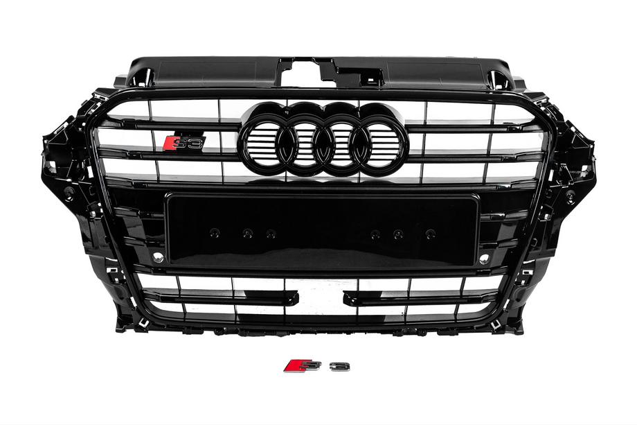 Audi A3 2012–2020 Sprednja maska S-style (2012-2016, črna) Image