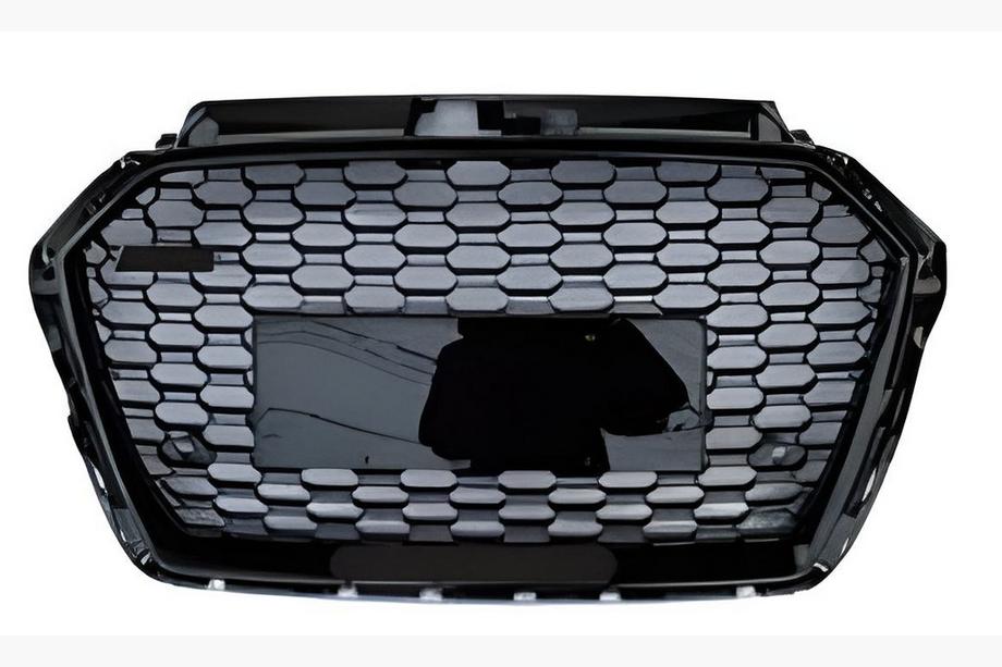 Audi A3 2012–2020 Sprednja maska RS-style (2016-2020, brez logotipa, črna) Image