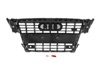 Audi A4 B8 2007–2015 Sprednja maska v slogu RS (2007-2011, siva s kromom) fotografija 5