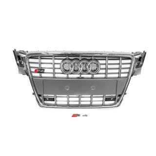 Sprednja maska v slogu RS (2007-2011, siva s kromom) Audi A4 B8 2007–2015 fotografija 1