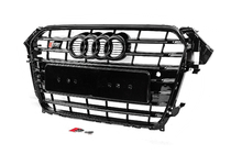 Audi A4 B8 2007–2015 Sprednja črna maska S-style (2012-2015) fotografija 3