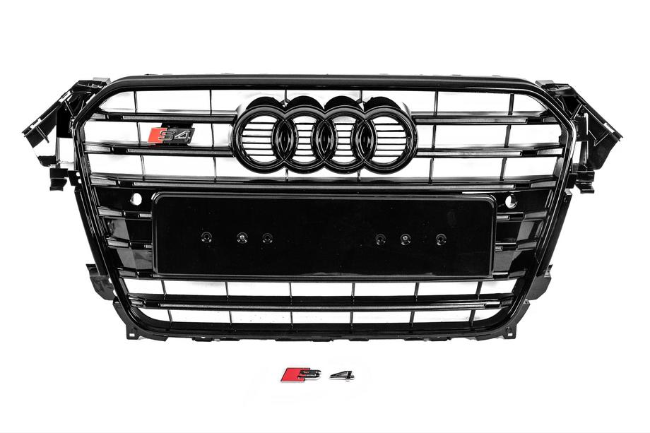 Audi A4 B8 2007–2015 Sprednja črna maska S-style (2012-2015) Image