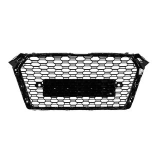 Sprednja maska RS-style Quattro (brez logotipa, 2015-2019, črna) fotografija 4