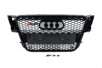 Audi A5 2007–2015 Sprednja maska RS-style (2007-2011, črna) fotografija 1