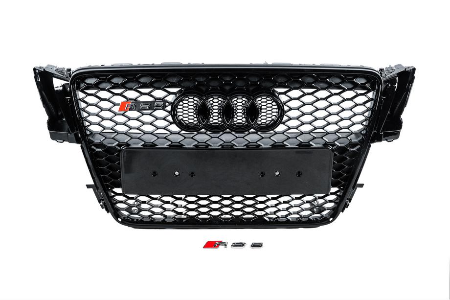 Audi A5 2007–2015 Sprednja maska RS-style (2007-2011, črna) Image