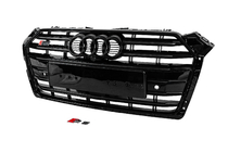 Audi A5 2016–2025 Sprednja maska S-style (2016-2019, črna) fotografija 3
