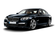 BMW serija 7 F01/F02 2008–2015 Ledvični maski 1 Bar (sijajno črna s krom obrobo) fotografija 1