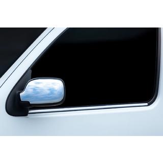 Zunanja obroba oken (2 kosa, nerjavno jeklo) Renault Kangoo 1998–2008 fotografija 3