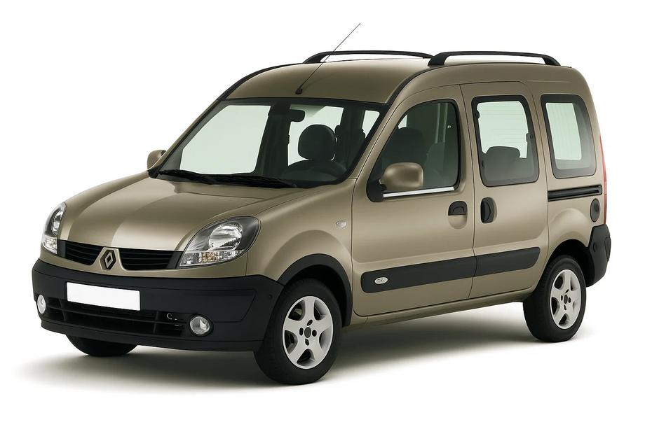 Renault Kangoo 1998–2008 Zunanja obroba oken (2 kosa, nerjavno jeklo) OmsaLine - italijansko nerjavno jeklo Image