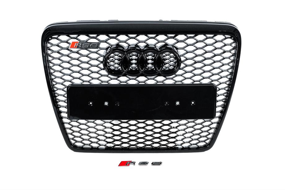 Audi A6 C6 2004–2011 Sprednja maska RS-stil (črna) Image