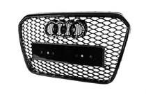 Audi A6 C7 2011–2017 Črna sprednja maska RS-style (2011-2014) fotografija 6