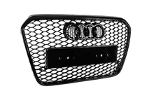 Audi A6 C7 2011–2017 Črna sprednja maska RS-style (2011-2014) fotografija 7