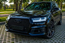 Audi Q7 2015–2026 Sprednja maska RS-style (2015-2019, črna) fotografija 4