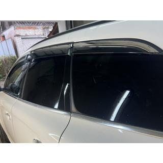 Okenski vetrni deflektorji s kromiranim okrasnim trakom Niken Luxury (6 kos) fotografija 2