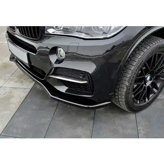 Sprednji lip spojler DPT V-1 (za M-Sport, sijajno črna)