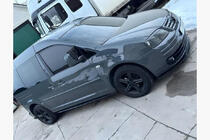 Volkswagen Caddy 2004–2010 Performance stranski pragovi (črni) fotografija 1